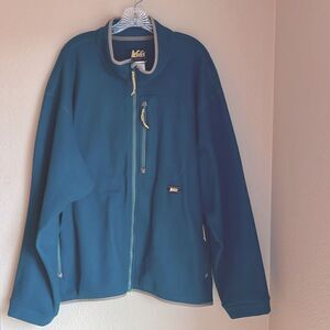 REI Men’s full-zip Polartec Jacket XXXL Green